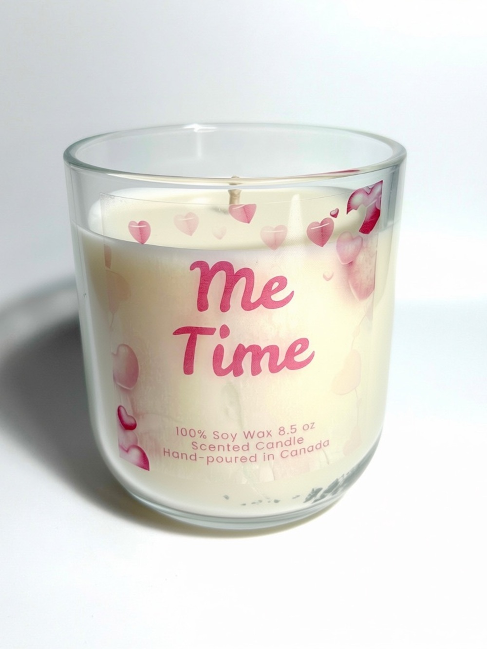 100% Soy Wax Lavender Scented Candle - Relaxing Home Fragrance